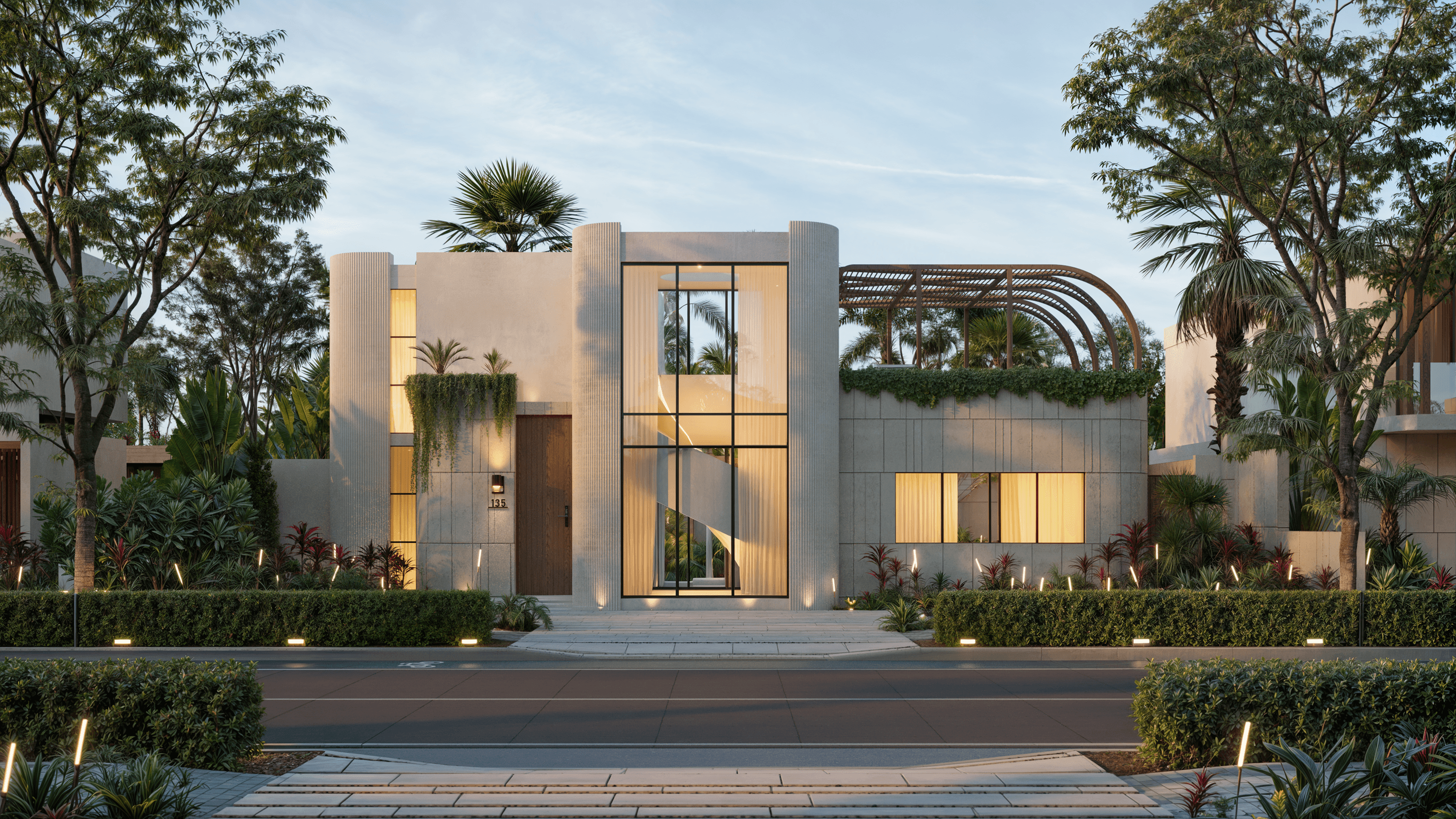 AMARI Tulum 3 Cielos villa facade