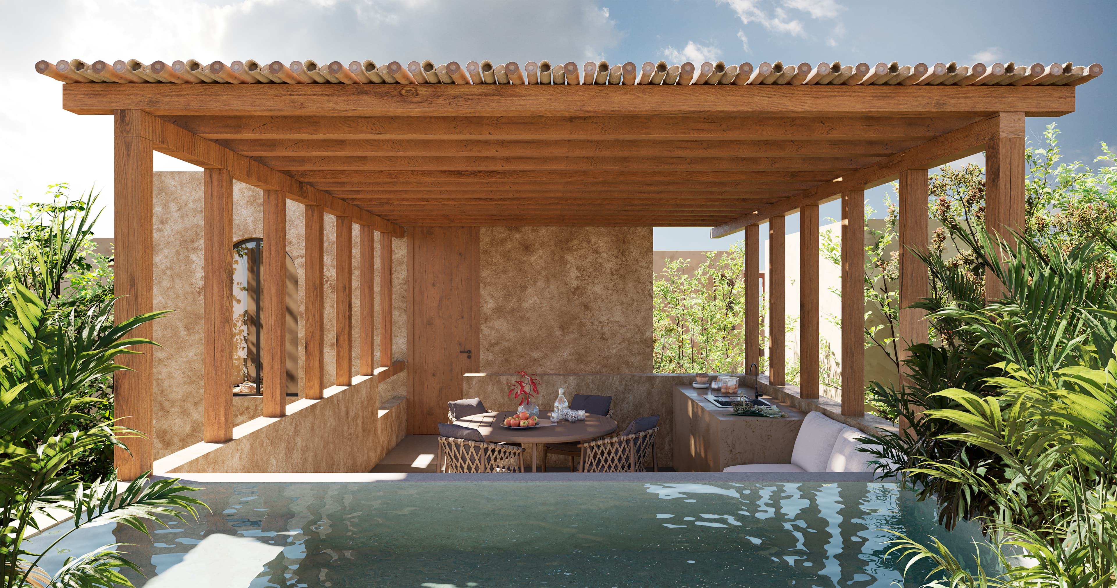 AMARI Tulum terrace with pool